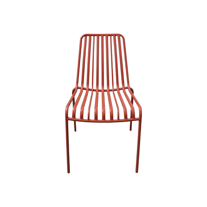 sweeek - Stapelbare stalen tuinstoelen (Set van 2)