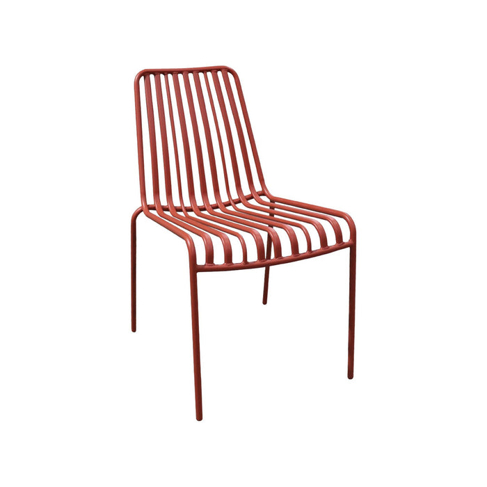 sweeek - Stapelbare stalen tuinstoelen (Set van 2)