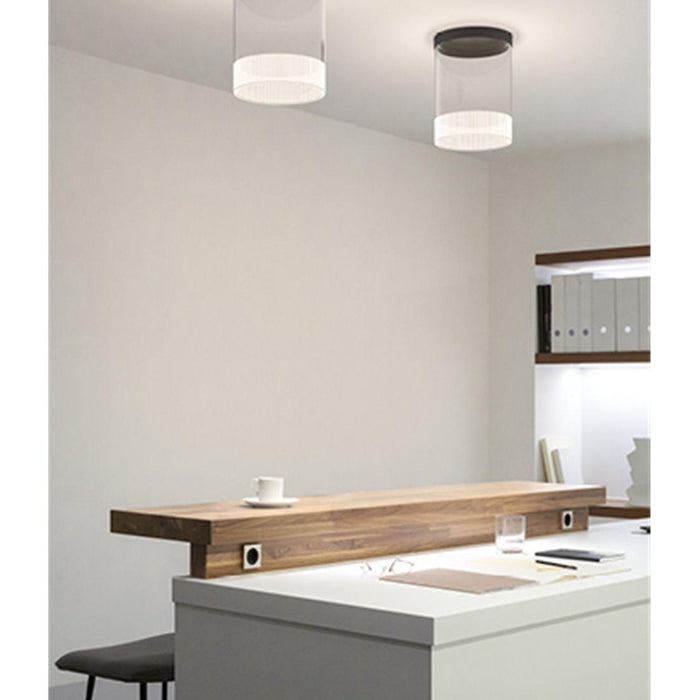 Vibia Guise 2294 plafondlamp LED Ø25 grafiet