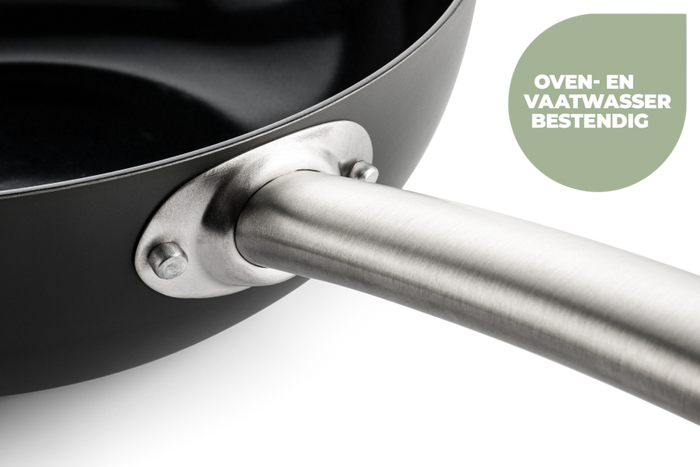ISENVI Murray combideal 6 delig - Koekenpannen en wok - RVS