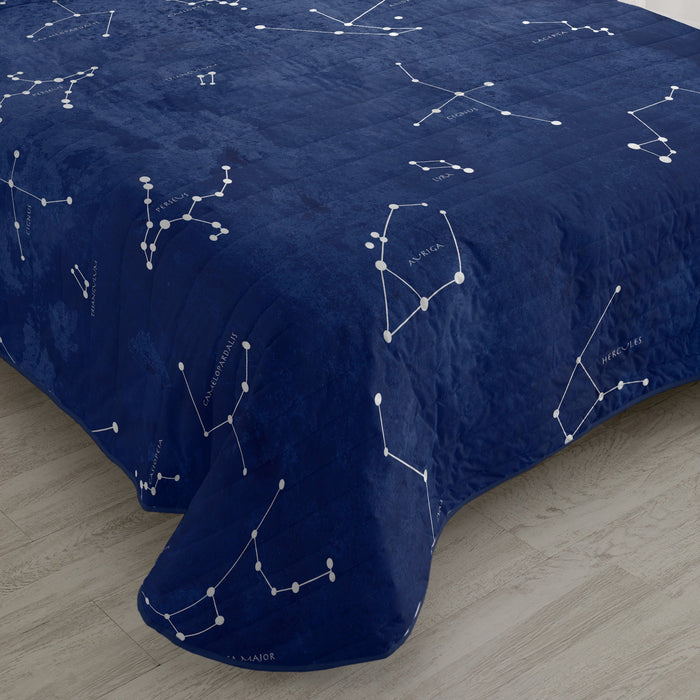 Blanc Bedsprei Cosmos