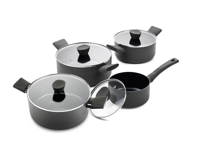 ISENVI Avon Keramische kookpannenset Extra - 12 delig - Ergonomisch