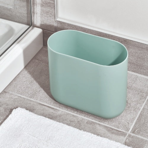 Afvalbak Slim Waste, Turquoise - iDesign | Cade