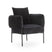 Calicosy - Fauteuil ARUNI - L73 cm - Metalen poten