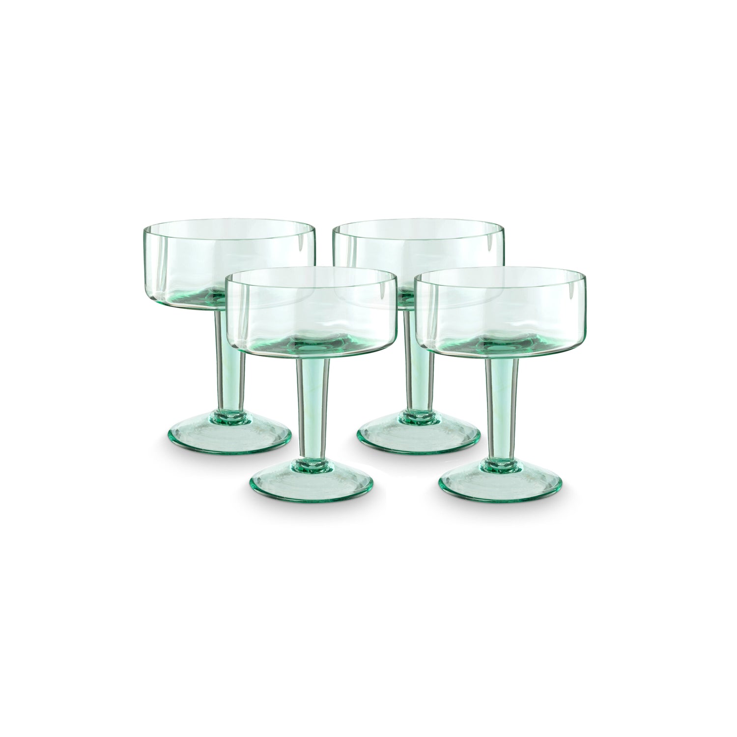 vtwonen Champagneglazen - Glazen set van 4 - 180ml