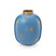 Pip Studio Vaas Dots - Bloemenvaas van Metaal - Blauw| Goud - 32cm