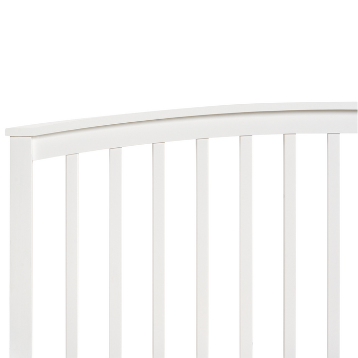 Beliani-CLARBEC-Bed met opbergruimte-Wit-140 x 200 cm-Dennenhout