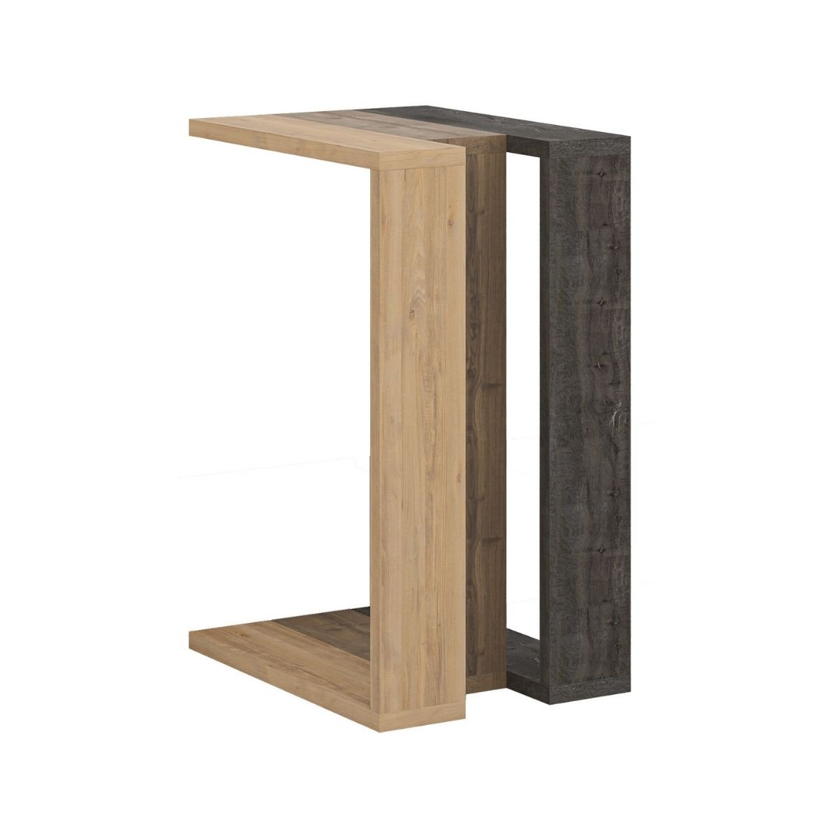 Calicosy - Bijzettafel MACHA - H57 cm - Bruin