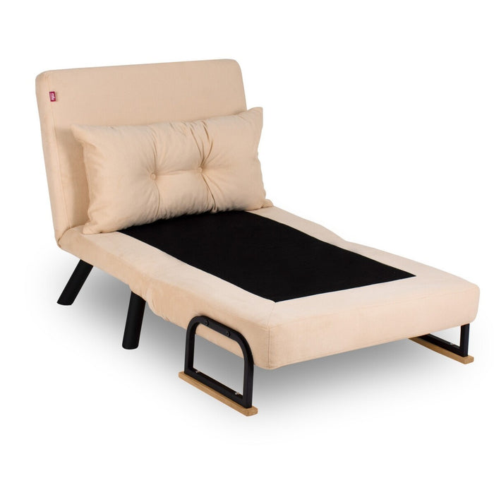 Calicosy - Slaapfauteuil SANDO - B67 cm - Beige