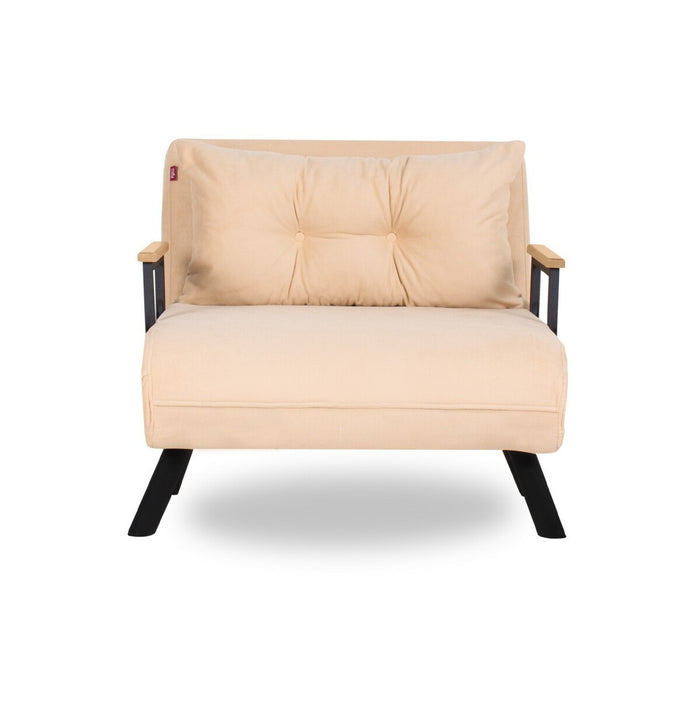 Calicosy - Slaapfauteuil SANDO - B67 cm - Beige