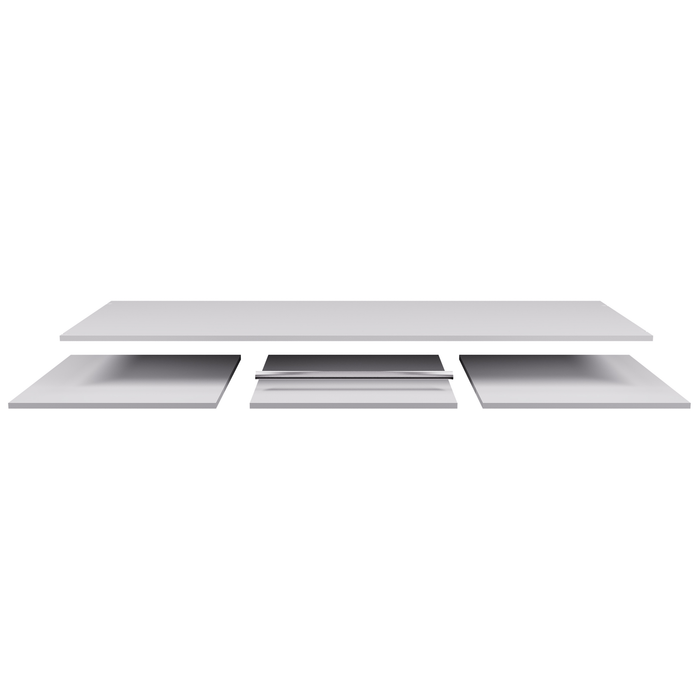 WOOOD Sipke Optiepakket Garderobekast - Grenen - Wit - 210x110x55