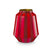 Pip Studio Vaas Stripes - van Metaal - Donkerrood - 24x29cm