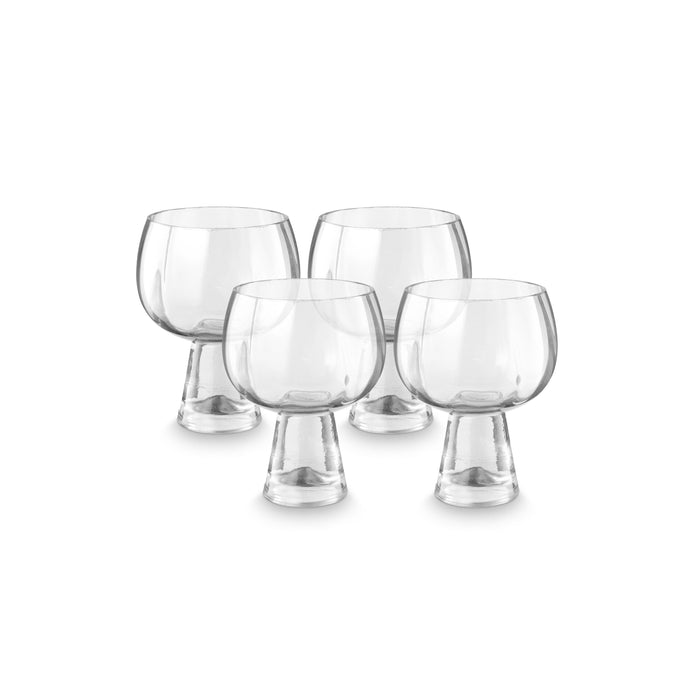 vtwonen Retro Wijnglazen - Glazen set van 4 - 180ml
