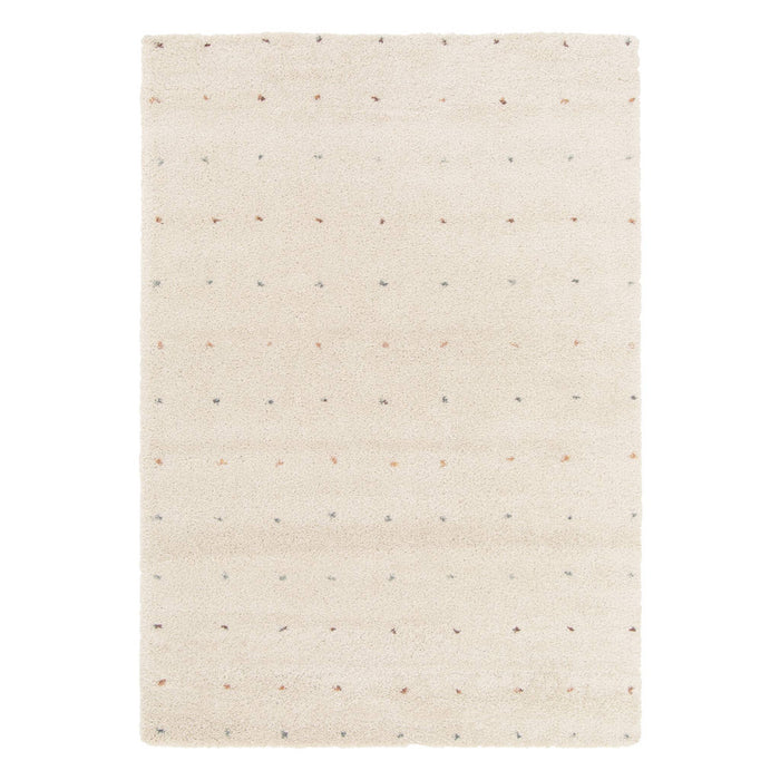 sweeek - Kindertapijt met stippen, crèmekleurig en veelkleurig