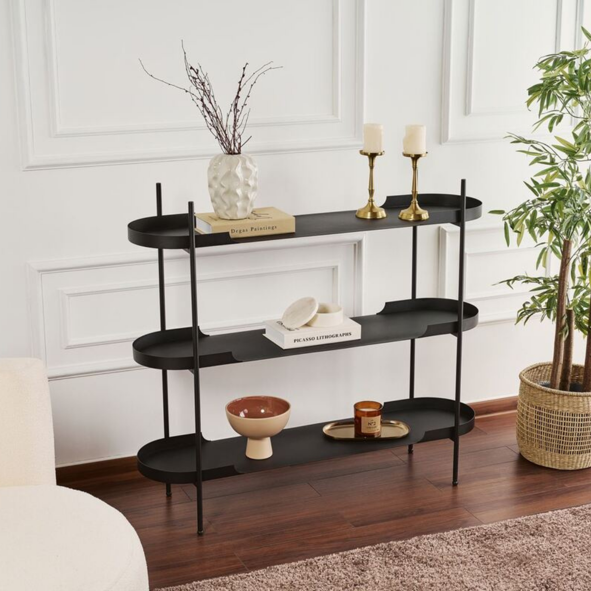 Calicosy - Metalen Wandrek BLAIR - B120 cm