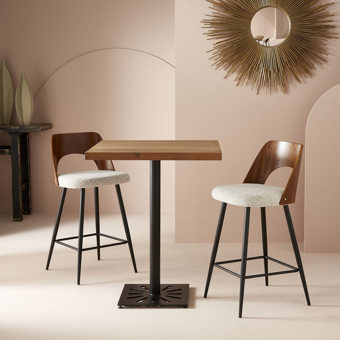Signature - Barkruk AUSTIN - Beige stof