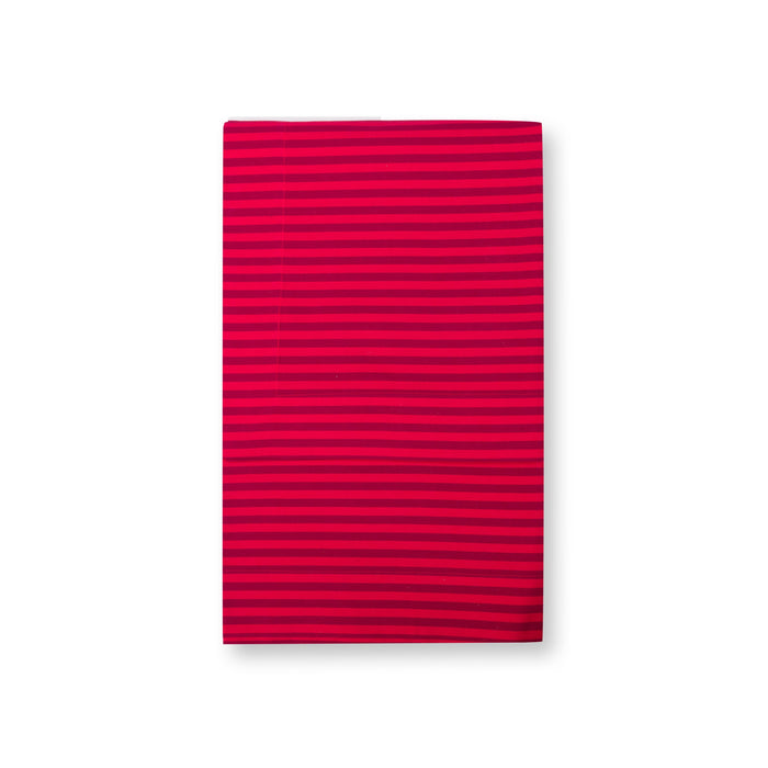 Pip Studio Tafelkleed Stripes - Tafellaken - Donkerrood - 160x250cm