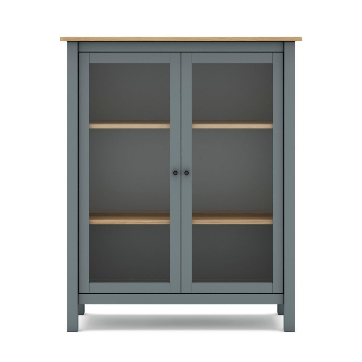 Calicosy - Vitrinekast met 2 Deuren MISTI - H110 cm - Groen