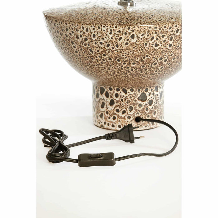 Light & Living Lampvoet Yasur - Zwart - Ø32cm