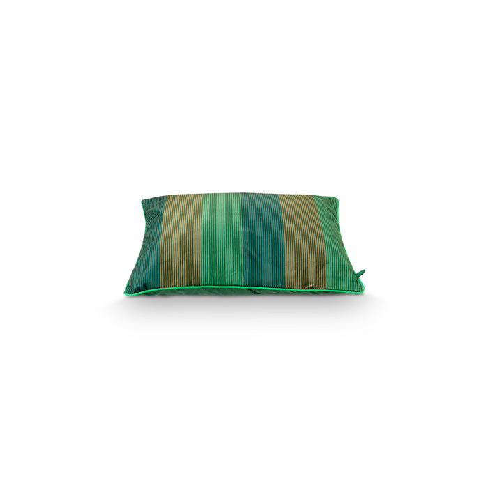 Pip Studio Sierkussen Multi Stripe - Groen - 50x70cm