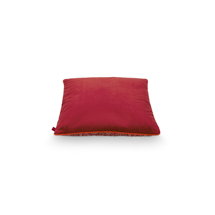 Pip Studio Sierkussen Quilted Daisy Dreams - Rood - 50x50cm