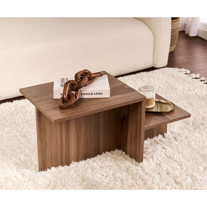 Calicosy - Salontafel Harmony - 90 cm - Walnootlook