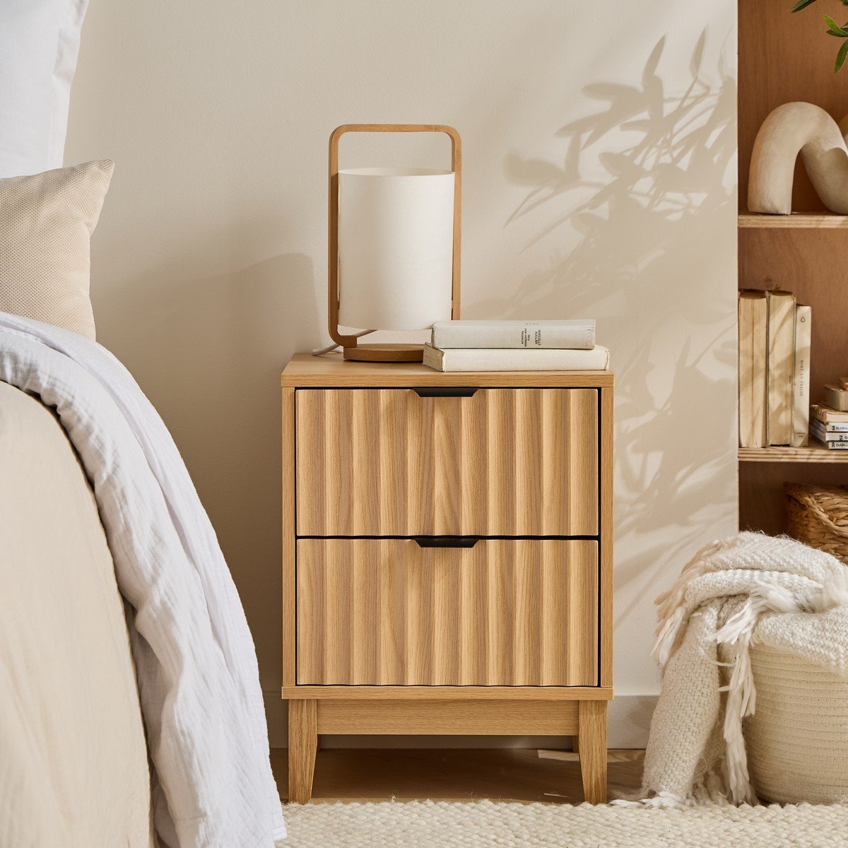 Calicosy - Nachtkastje BOLOGNE - H52 cm - Golvend