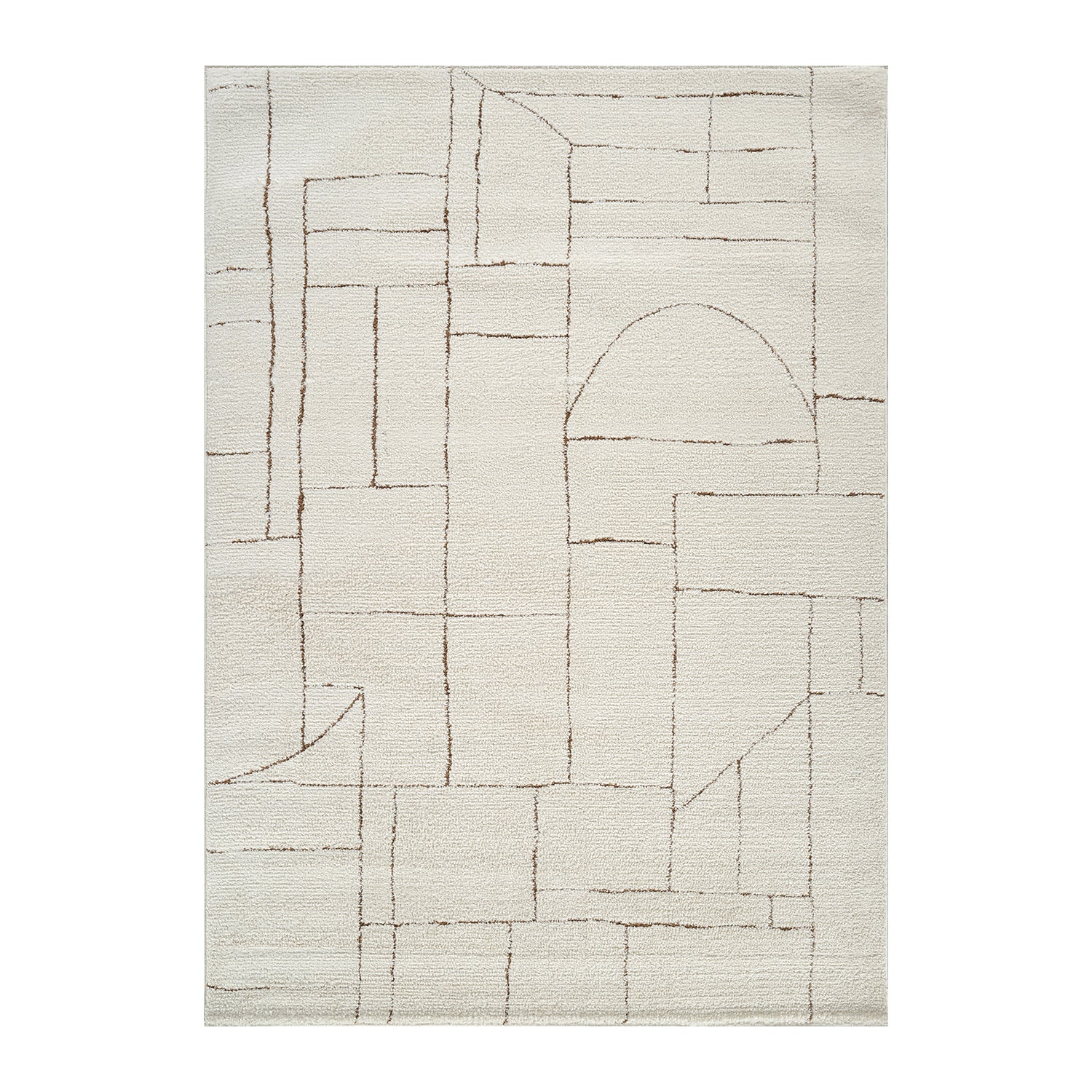 by fonQ Ribble Vloerkleed 160 x 213 cm - Latte