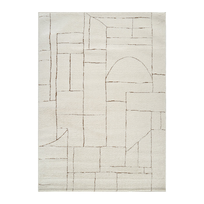 by fonQ Ribble Vloerkleed 200 x 275 cm - Latte