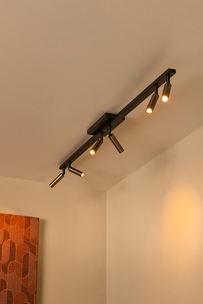 Lucide KEONI Plafondspot - Koffie