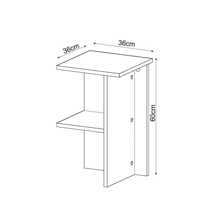 Calicosy - Nachtkastje LERAY - H60 cm