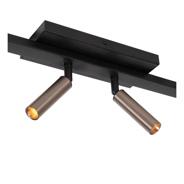 Lucide KEONI Plafondspot - Koffie