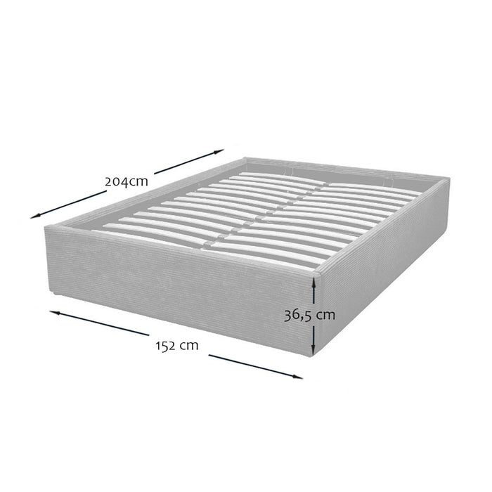 Calicosy - Bed met opbergruimte Romy - 204 cm - Groen