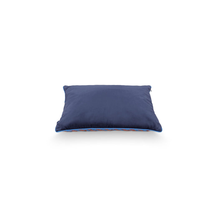 Pip Studio Sierkussen Block Stripes - Blauw - 35x50cm
