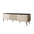 Meubella - TV-Meubel Mace - Beige - 160 cm