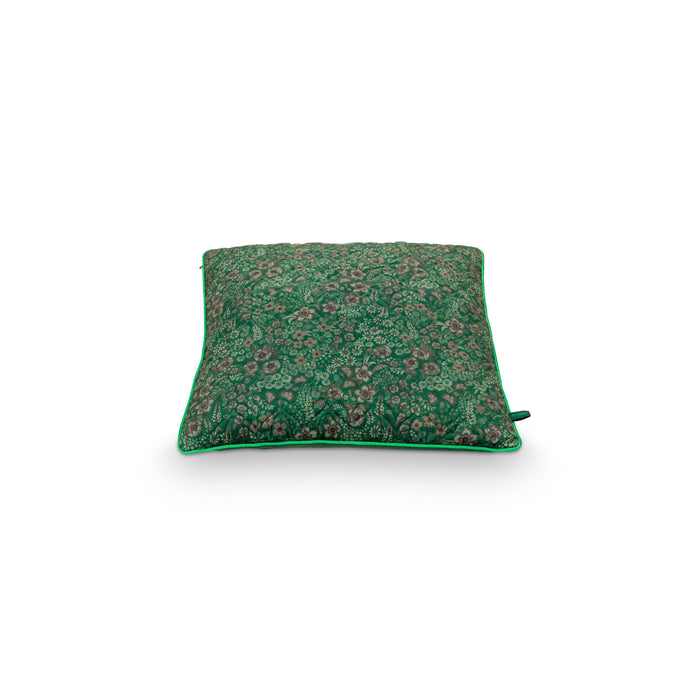 Pip Studio Sierkussen Quilted Daisy Dreams - Groen - 50x50cm