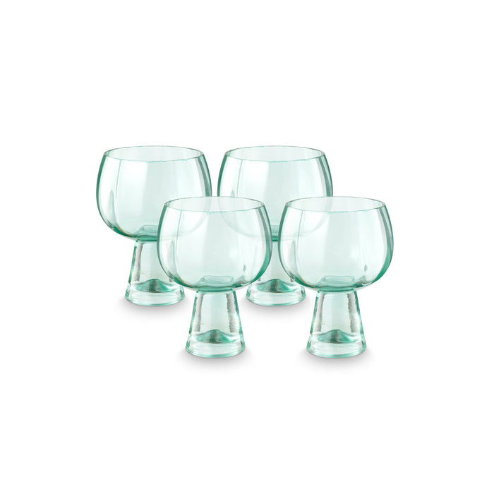 vtwonen Retro Wijnglazen - Glazen set van 4 - 180ml
