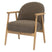 DÉJA Living - Fauteuil Taupe Stof|Eiken - 65x72x81cm - Skövde