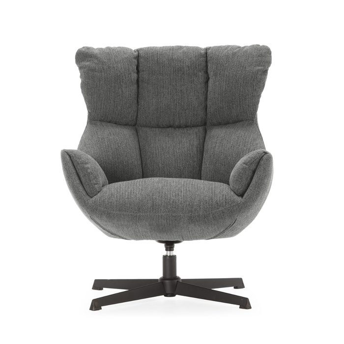 Calicosy - Fauteuil ODETTE - H89 cm - Gewatteerde stof