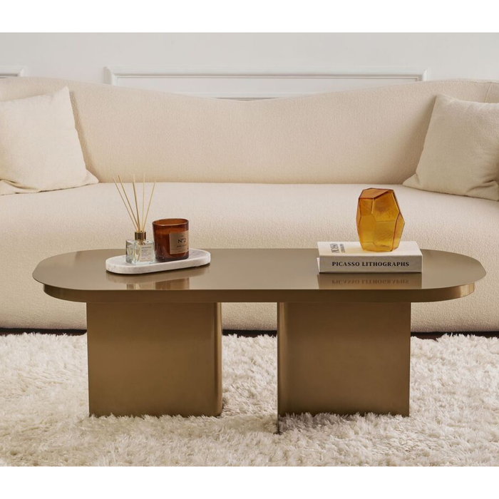 Calicosy - Salontafel ALMA - L120 cm - Gouden