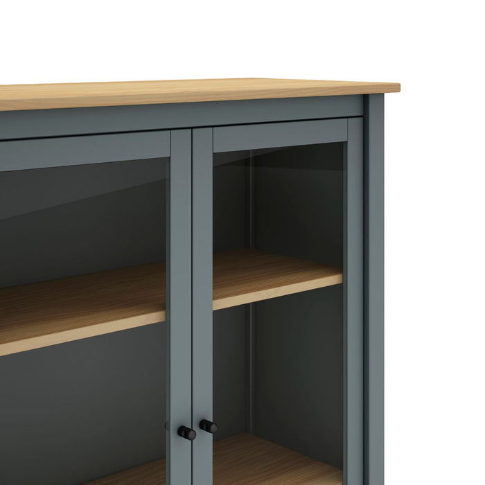 Calicosy - Vitrinekast met 2 Deuren MISTI - H110 cm - Groen