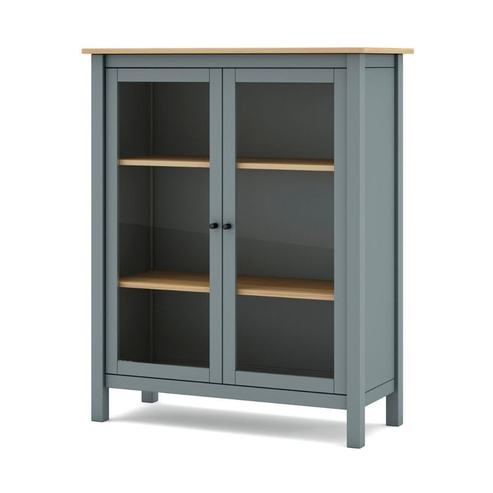 Calicosy - Vitrinekast met 2 Deuren MISTI - H110 cm - Groen