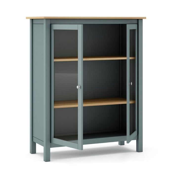 Calicosy - Vitrinekast met 2 Deuren MISTI - H110 cm - Groen