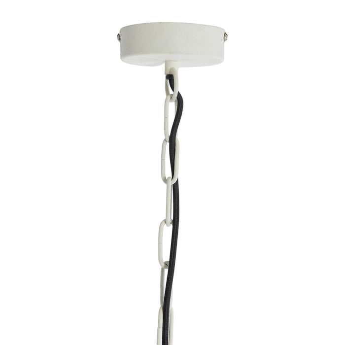 Light & Living Hanglamp Piedra - Wit - Ø35cm