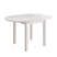 Meubella - South - Eetkamertafel - Wit