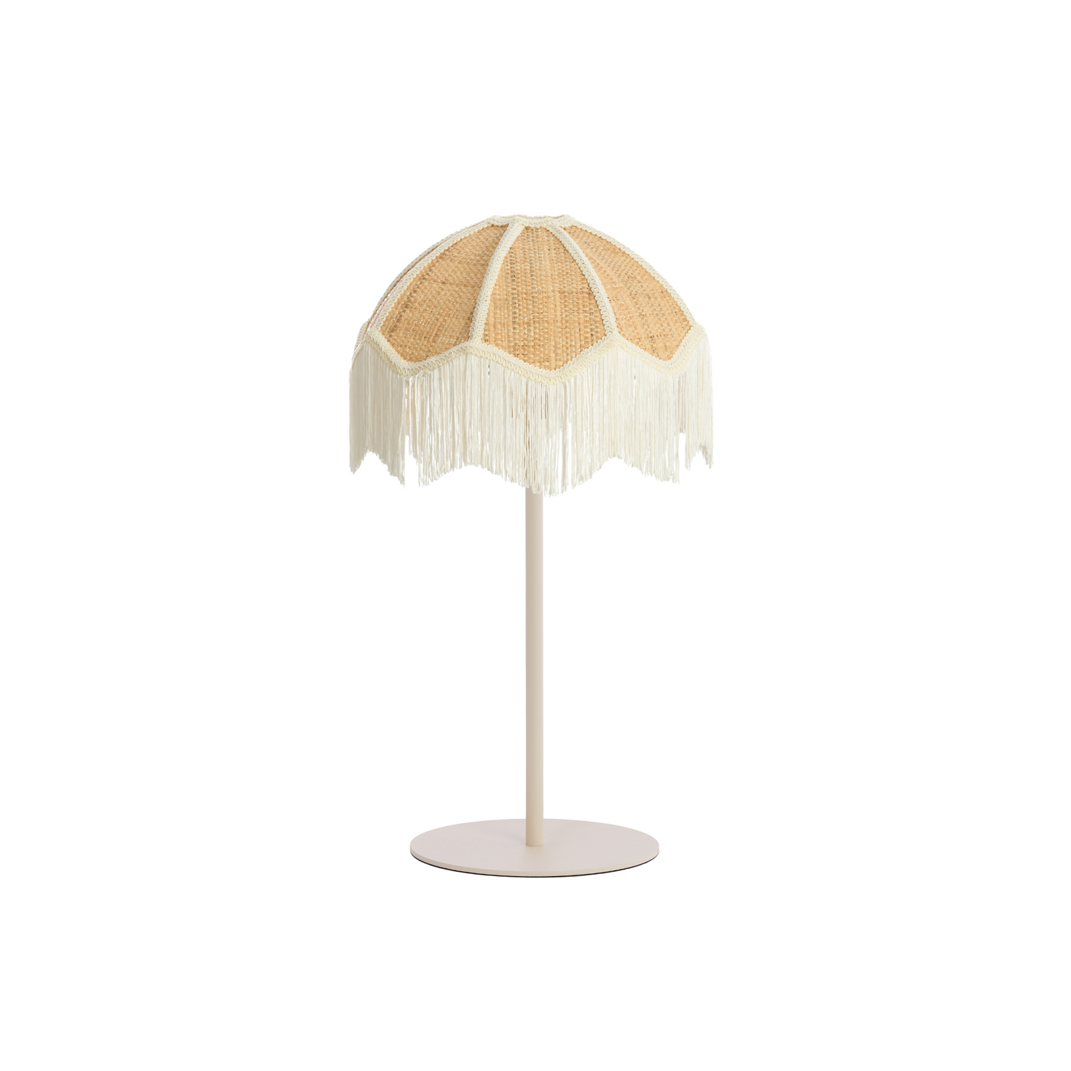 Light & Living Tafellamp Renato|Sulina - Zand|Naturel - Ø35x52cm