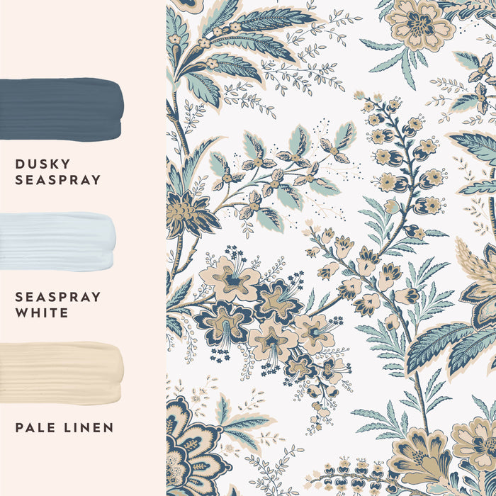 Vliesbehang - Marlbrook Pale Linen