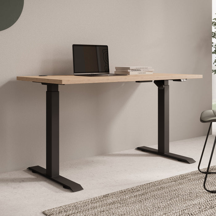 Meubella - Monroe - Bureau - Eiken - 138x67 cm
