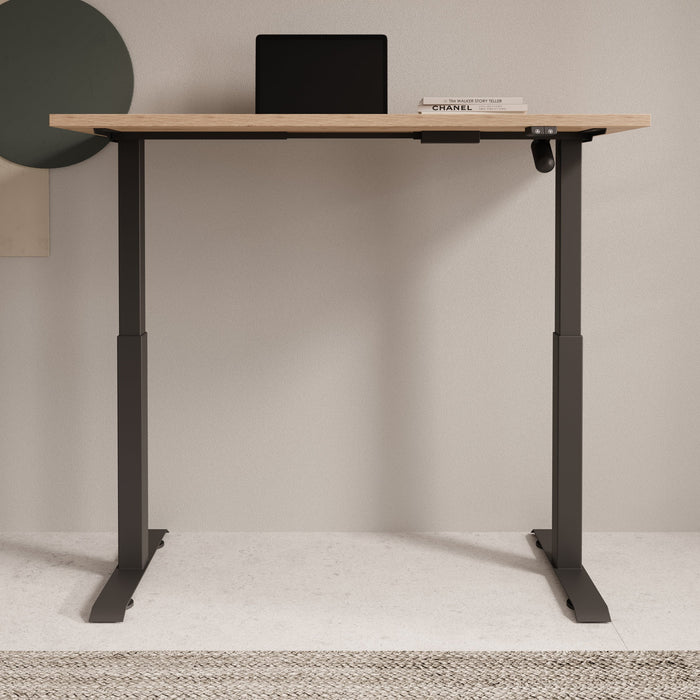 Meubella - Monroe - Bureau - Eiken - 138x67 cm