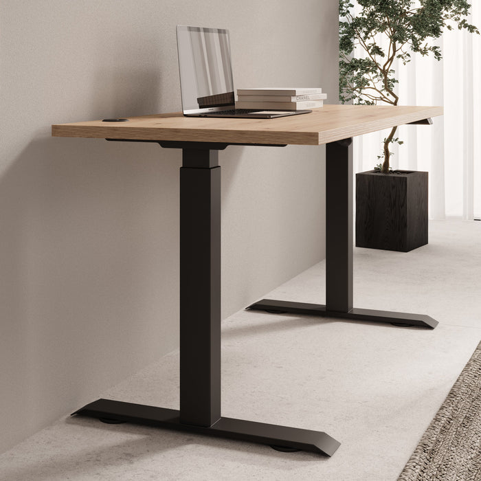 Meubella - Monroe - Bureau - Eiken - 138x67 cm